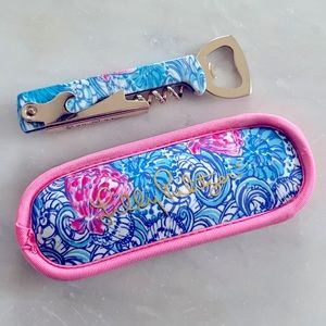 Lilly Pulitzer Travel Corkscrew & Bottle Opener